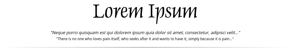 What is Lorem Ipsum?